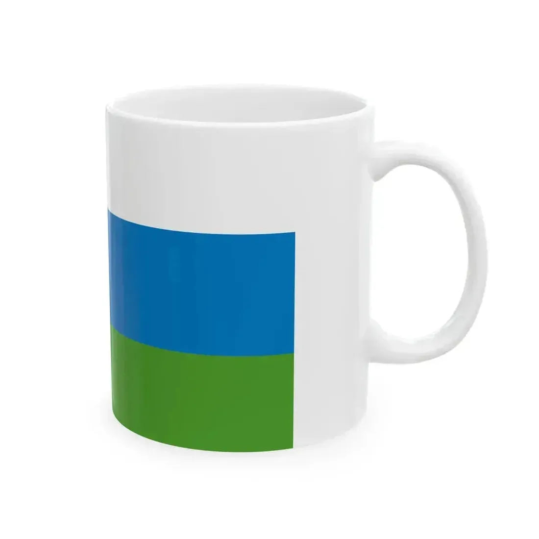 Altai Republic flag submission 1992 23 (Russia) White Coffee Mug - Go Mug Yourself