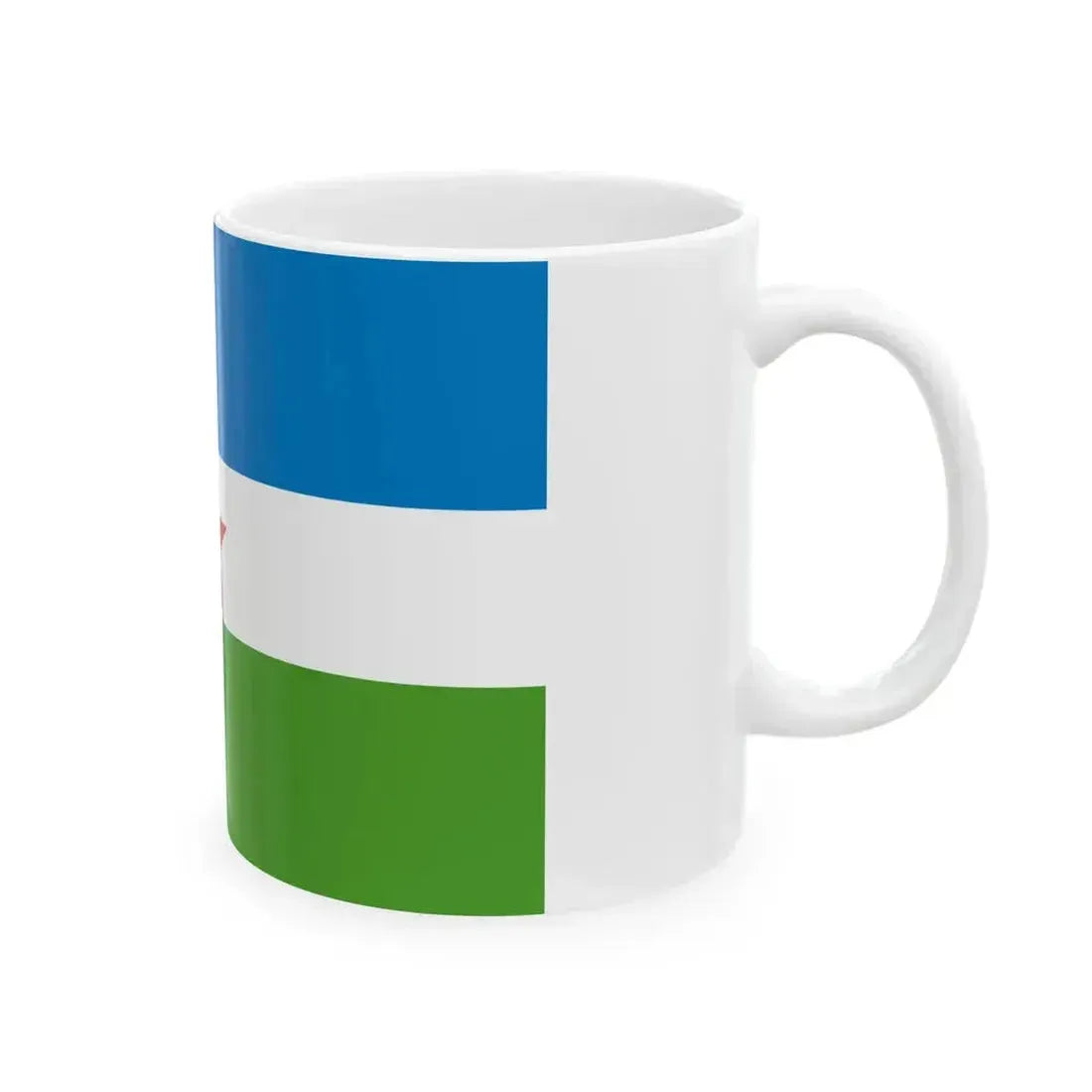 Altai Republic flag submission 1992 24 (Russia) White Coffee Mug - Go Mug Yourself