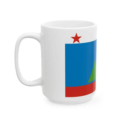 Altai Republic flag submission 1992 25 (Russia) White Coffee Mug - Go Mug Yourself
