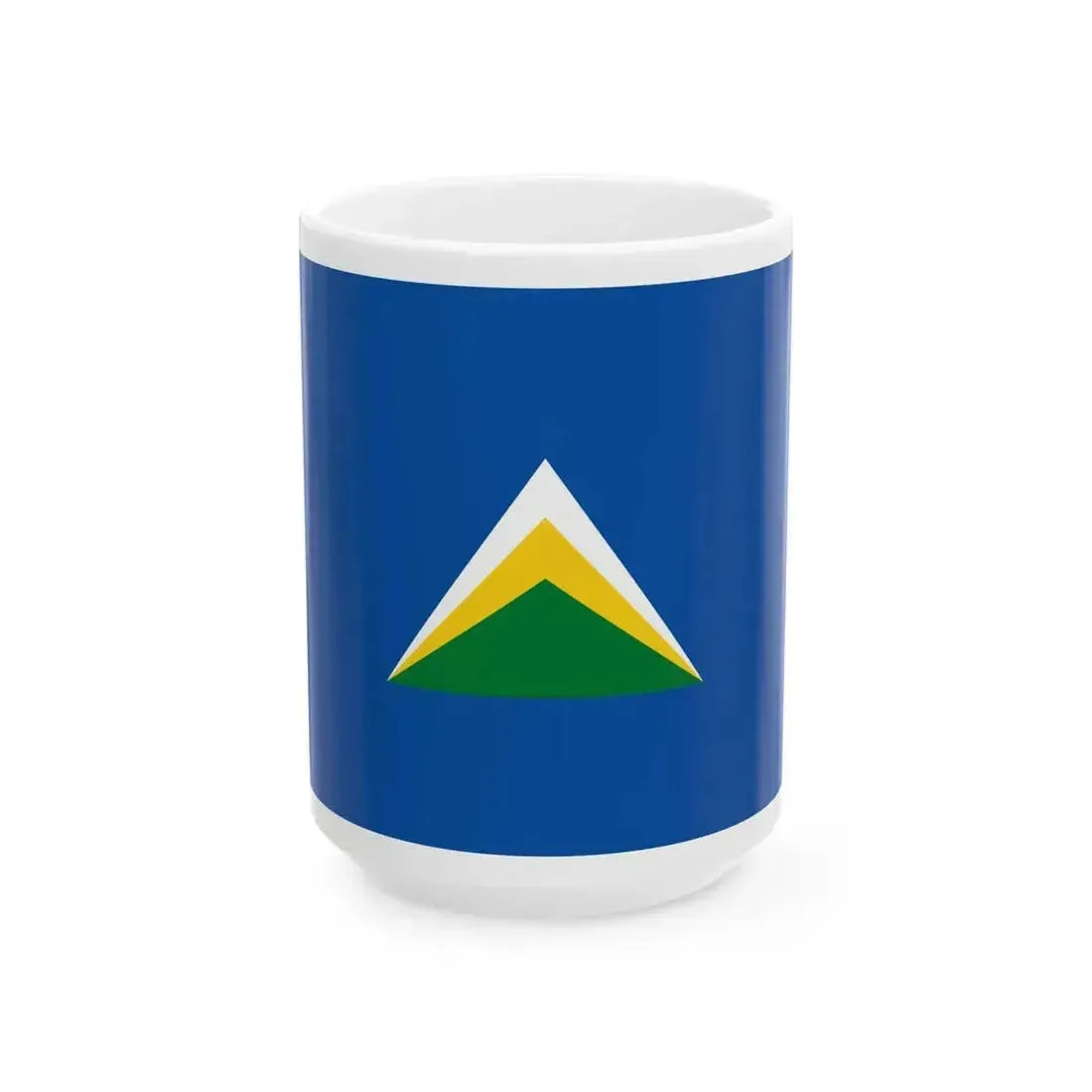 Altai Republic flag submission 1992 27 (Russia) White Coffee Mug 15oz - Go Mug Yourself