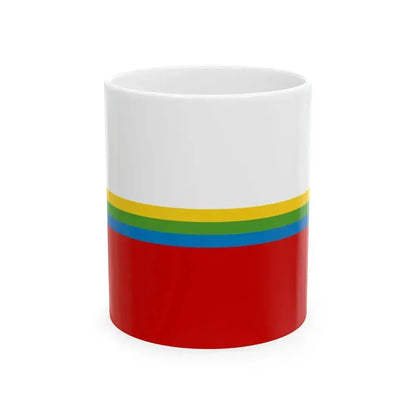 Altai SSR flag proposal 1 (Russia) White Coffee Mug 11oz - Go Mug Yourself