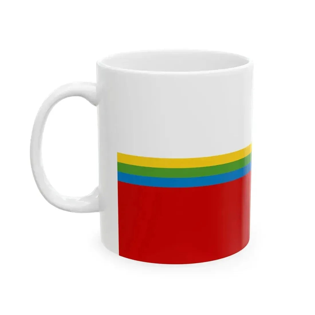 Altai SSR flag proposal 1 (Russia) White Coffee Mug - Go Mug Yourself
