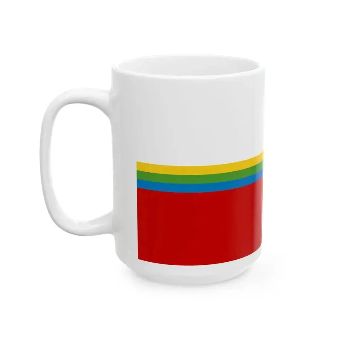 Altai SSR flag proposal 1 (Russia) White Coffee Mug - Go Mug Yourself