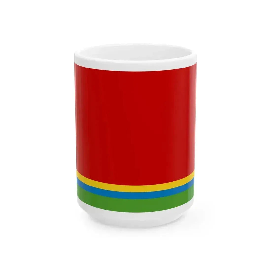 Altai SSR flag submission 3 (Russia) White Coffee Mug 15oz - Go Mug Yourself