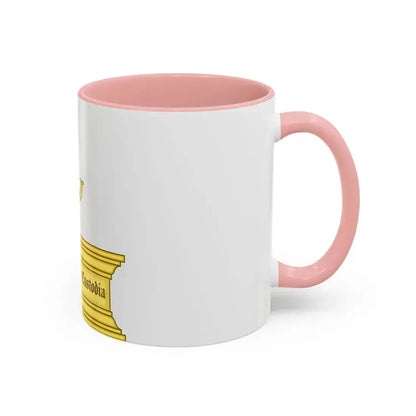 Altar and Sword Badge of Mary I - Accent Coffee Mug - Go Mug Yourself