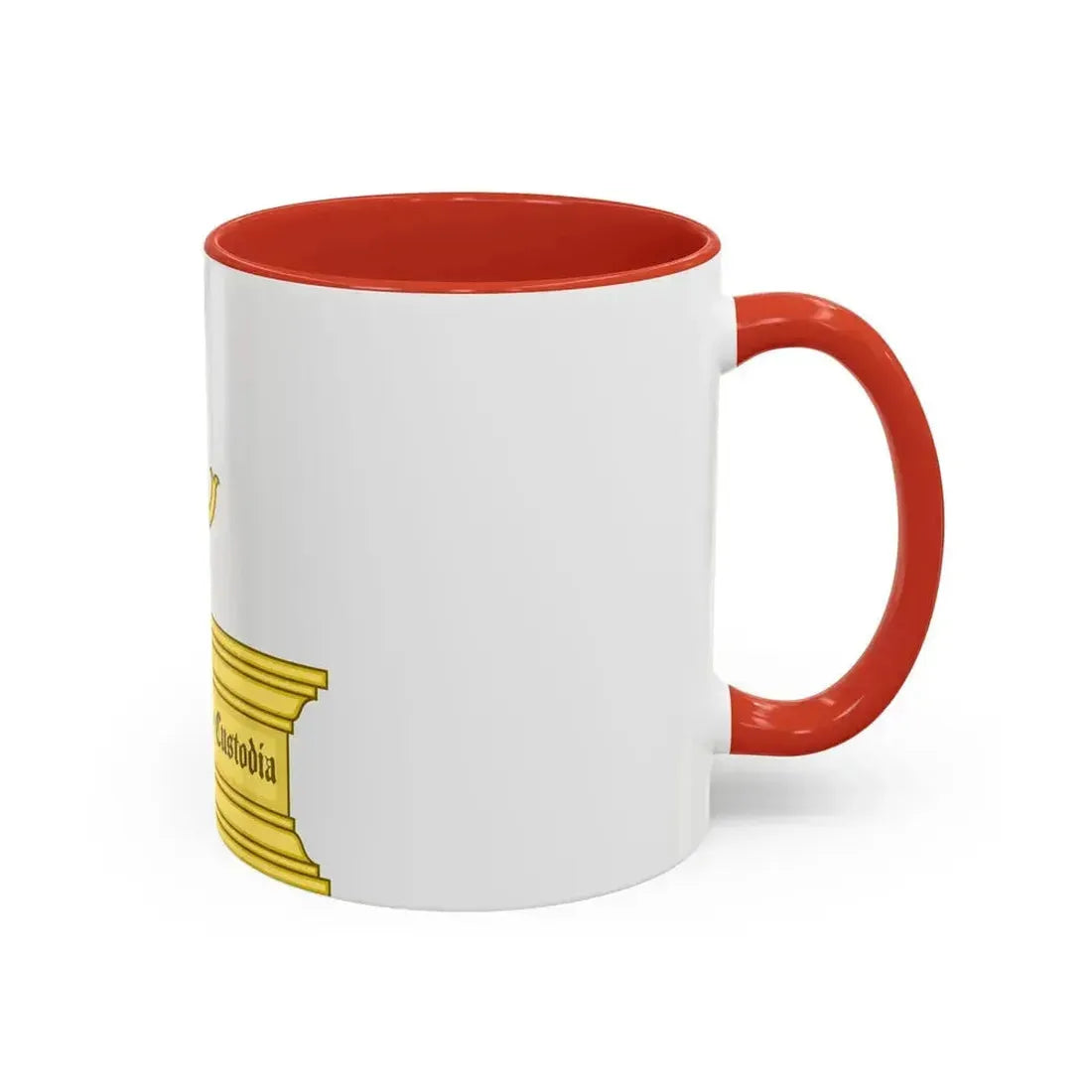 Altar and Sword Badge of Mary I - Accent Coffee Mug - Go Mug Yourself