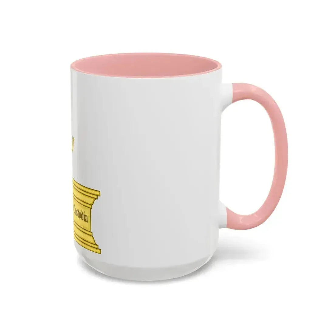 Altar and Sword Badge of Mary I - Accent Coffee Mug - Go Mug Yourself