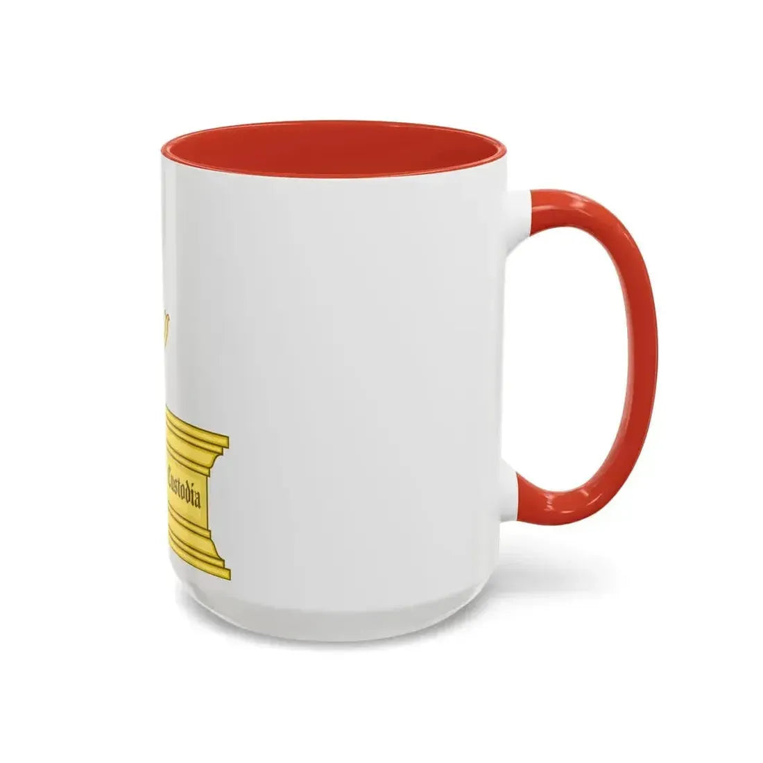 Altar and Sword Badge of Mary I - Accent Coffee Mug - Go Mug Yourself