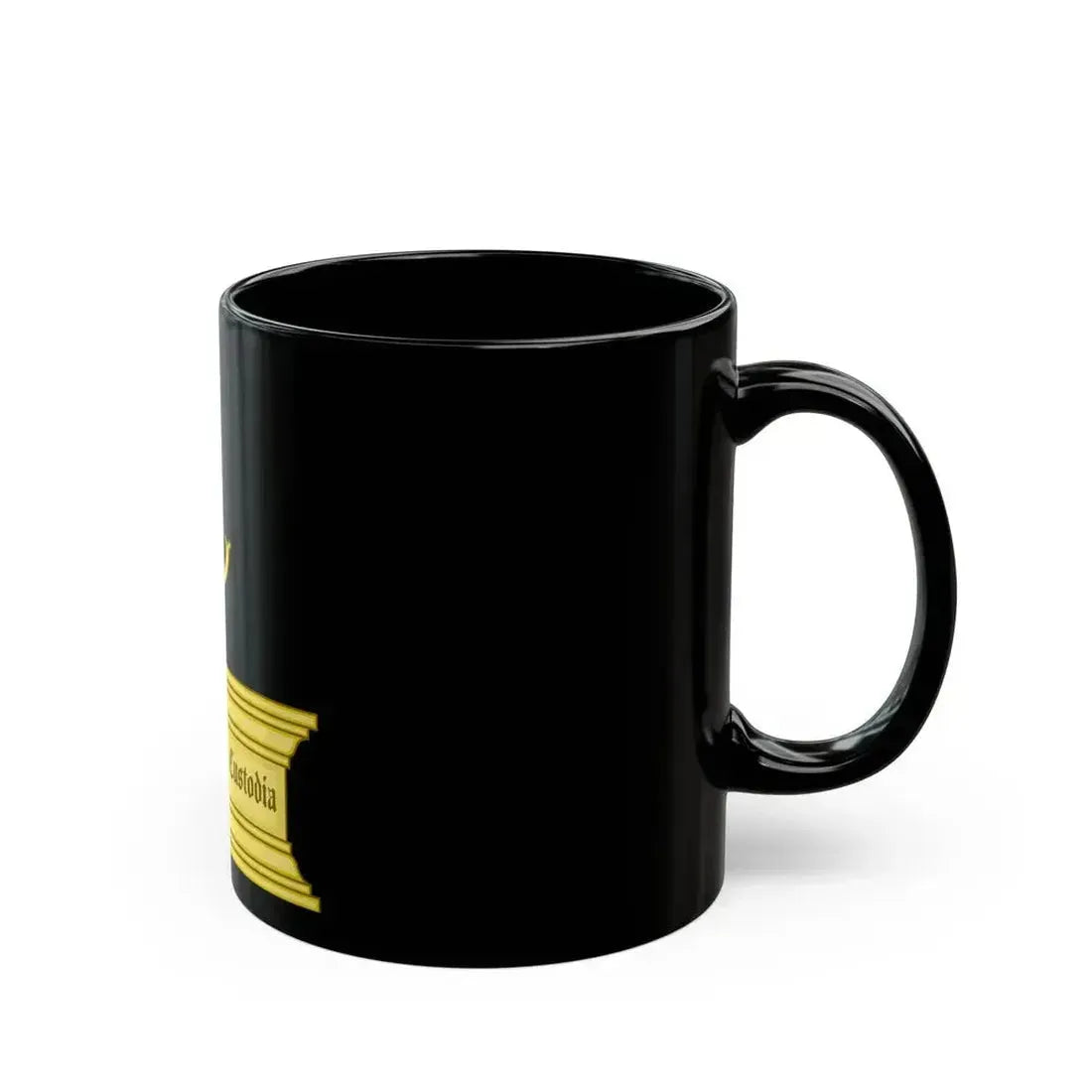 Altar and Sword Badge of Mary I - Black Coffee Mug - Go Mug Yourself