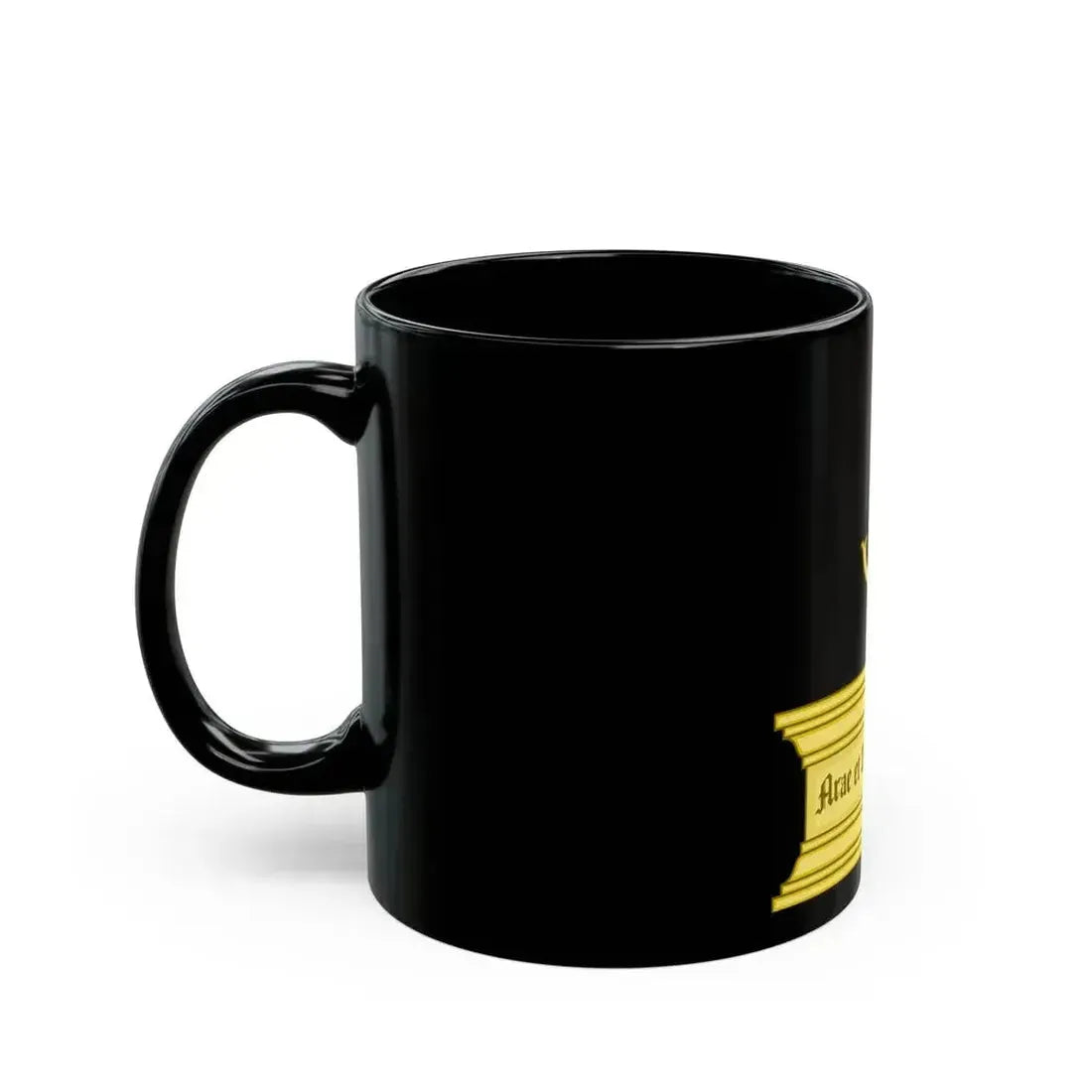 Altar and Sword Badge of Mary I - Black Coffee Mug - Go Mug Yourself