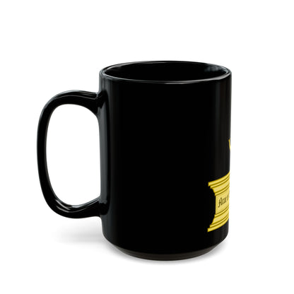 Altar and Sword Badge of Mary I - Black Coffee Mug-Go Mug Yourself