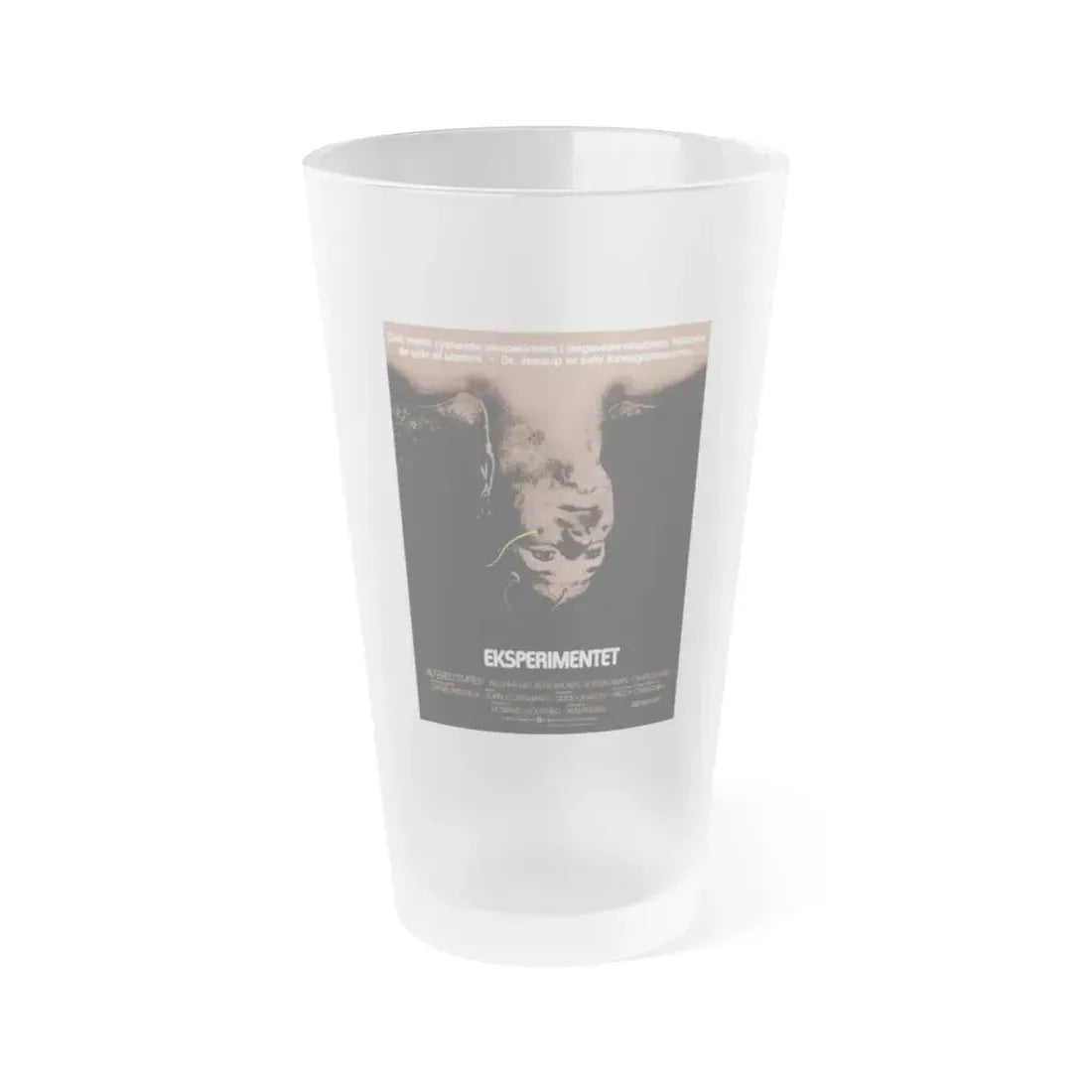 ALTERED STATES (DANISH) 1980 Movie Poster - Frosted Pint Glass 16oz Default Title - Go Mug Yourself