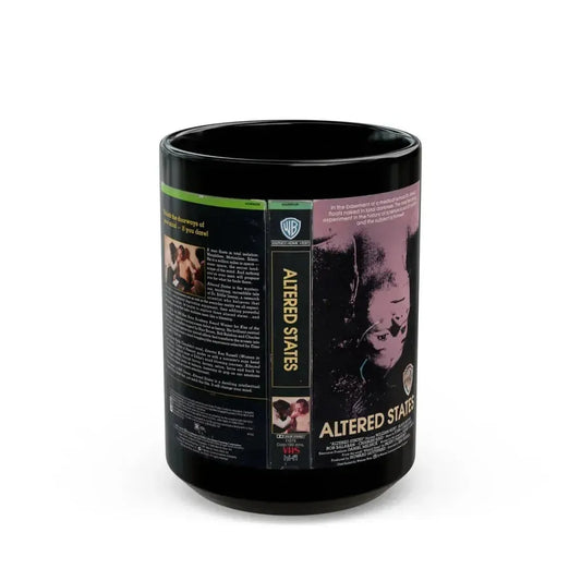 ALTERED STATES (VHS COVER) - Black Coffee Mug 15oz - Go Mug Yourself
