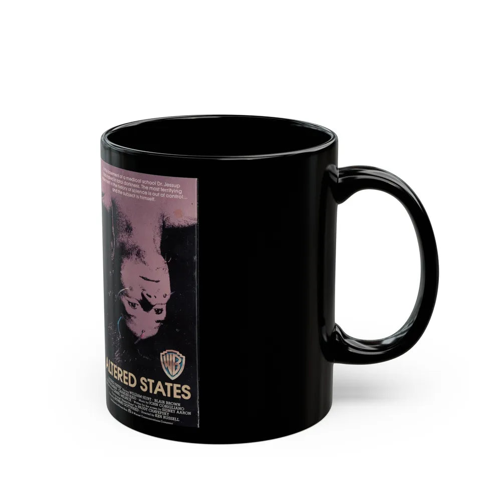 ALTERED STATES (VHS COVER) - Black Coffee Mug-Go Mug Yourself