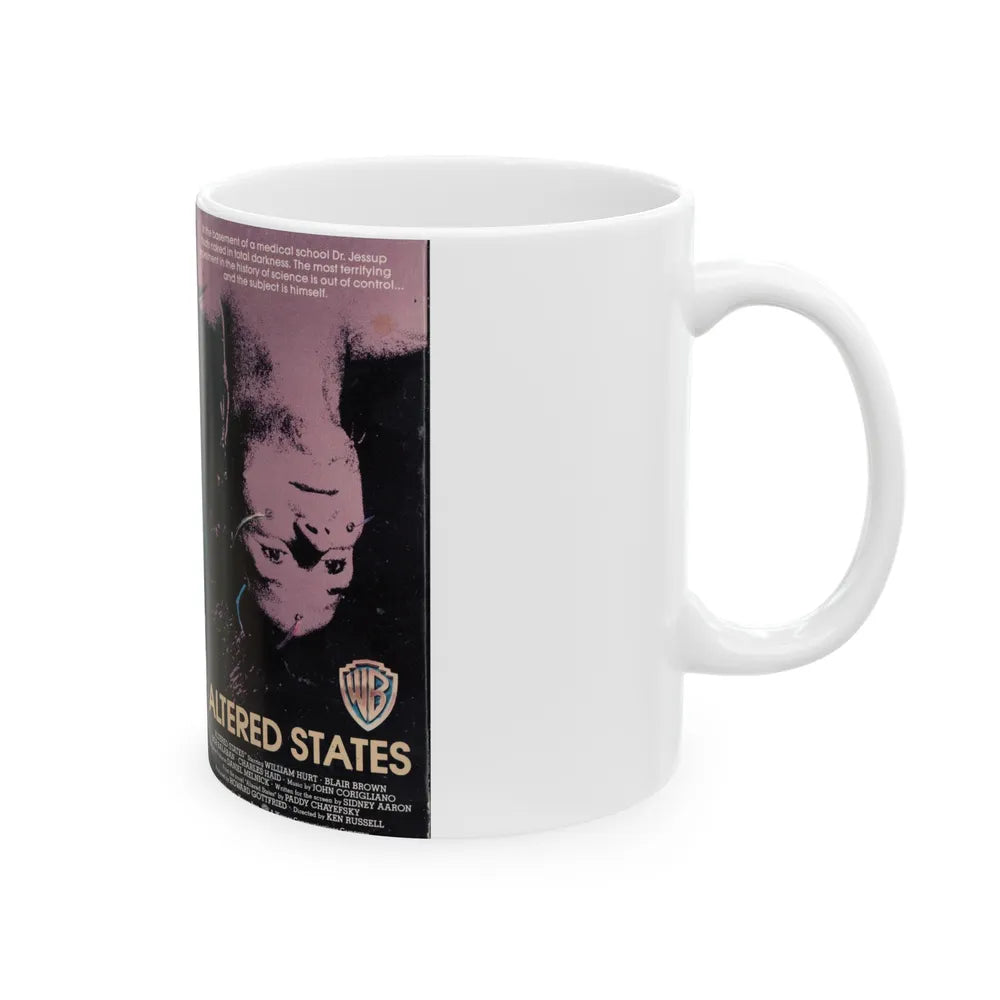 ALTERED STATES (VHS COVER) - White Coffee Mug-Go Mug Yourself