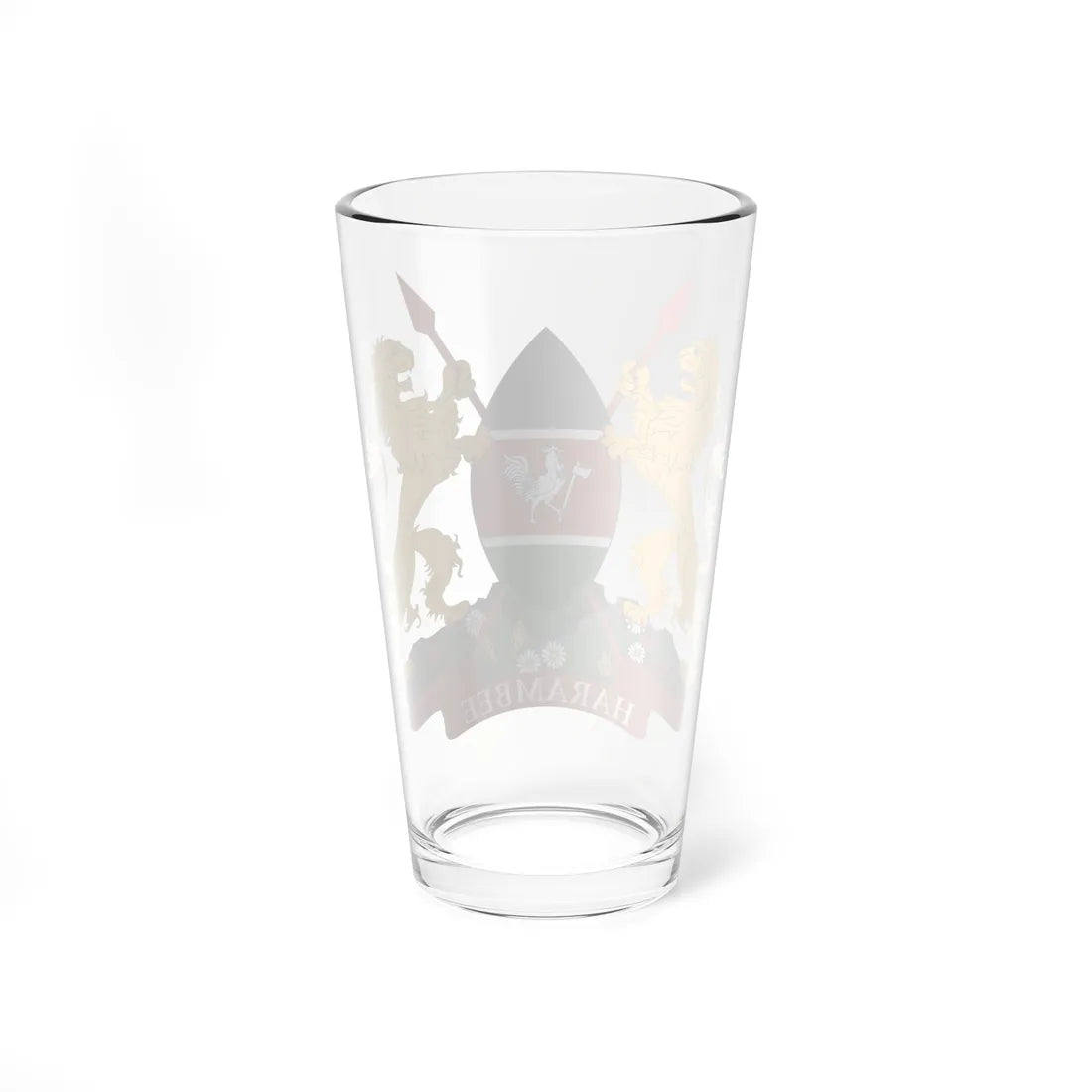 Alternate Coat of arms of Kenya (Spain) (Coat of Arms) Pint Glass 16oz - Go Mug Yourself