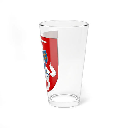 Alternate Coat of Arms of Lithuania (Belarus) (Coat of Arms) Pint Glass 16oz - Go Mug Yourself