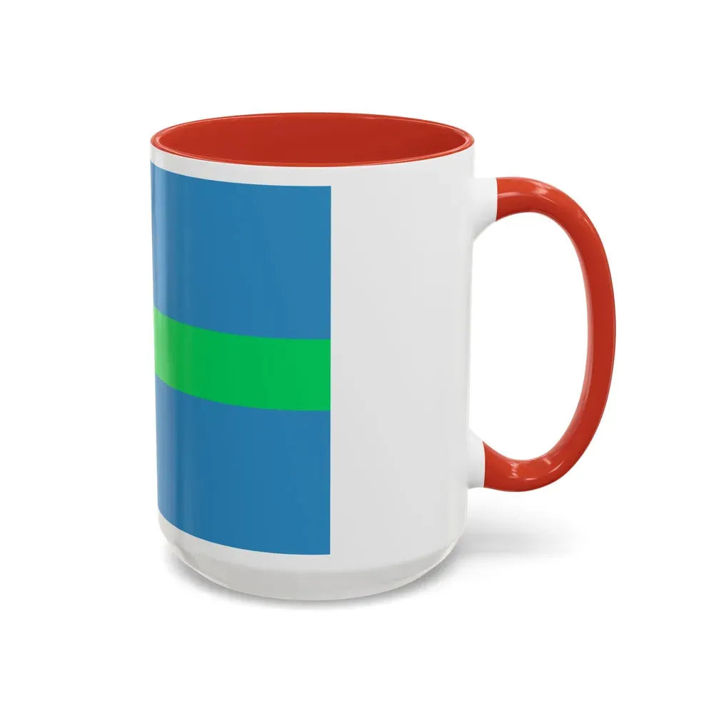 Alternate flag of Votes Estonia - Accent Coffee Mug - Go Mug Yourself