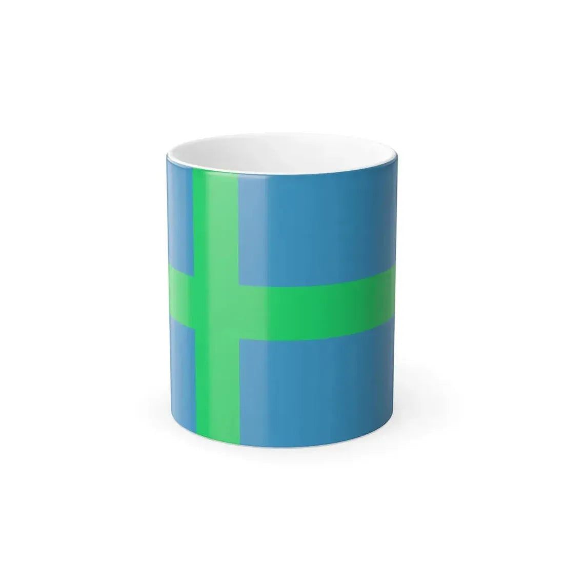 Alternate flag of Votes Estonia - Color Changing Coffee Mug 11oz - Go Mug Yourself