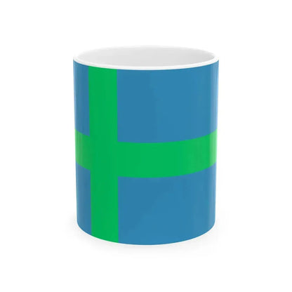 Alternate flag of Votes Estonia - White Coffee Mug 11oz - Go Mug Yourself
