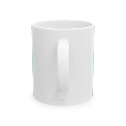 Alternate flag of Votes Estonia - White Coffee Mug-Go Mug Yourself