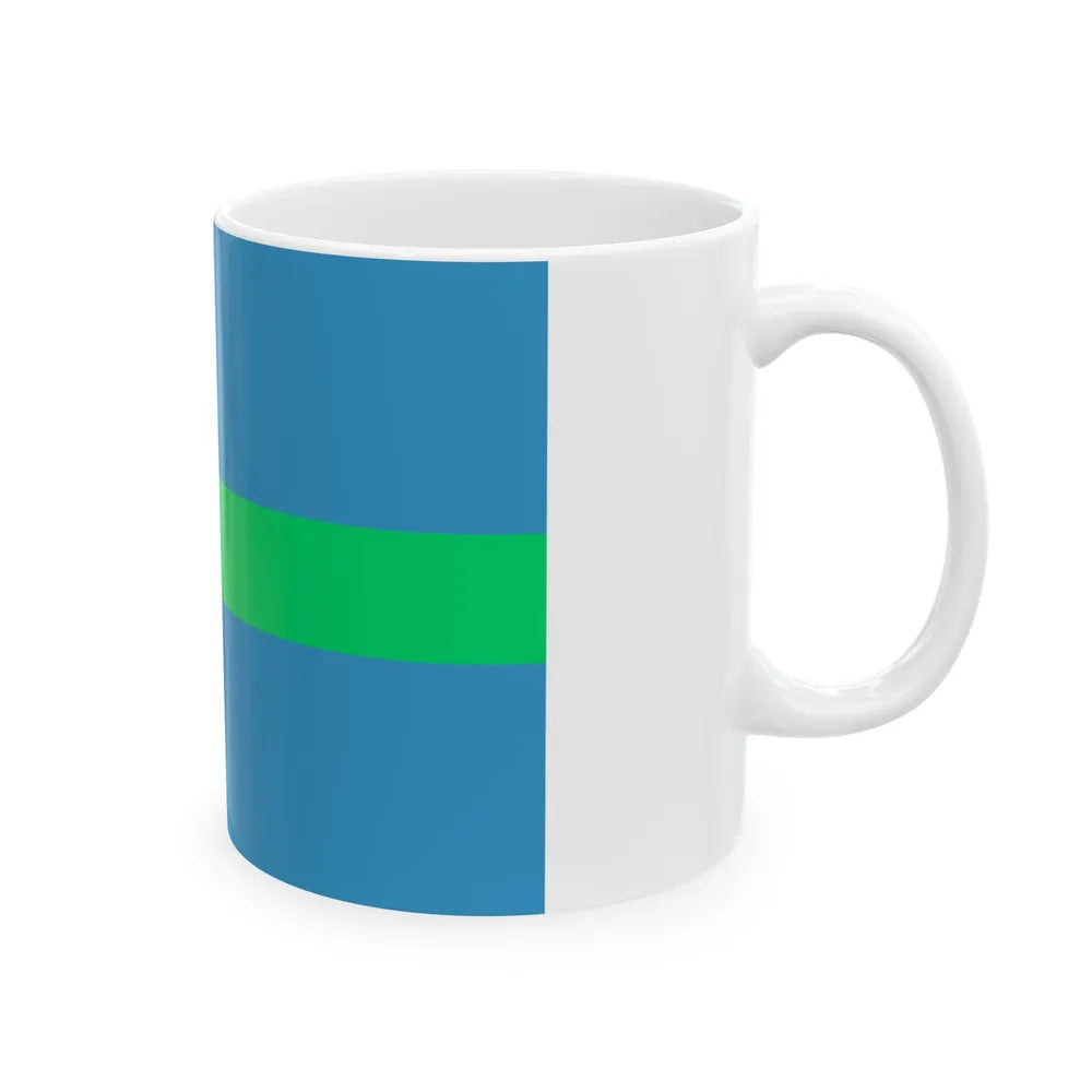 Alternate flag of Votes Estonia - White Coffee Mug-Go Mug Yourself