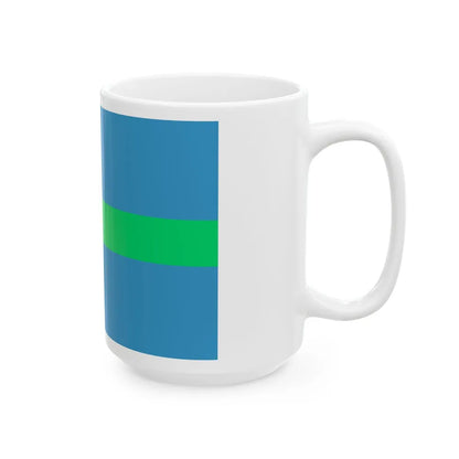 Alternate flag of Votes Estonia - White Coffee Mug-Go Mug Yourself