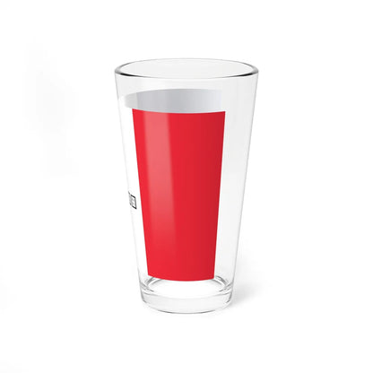 Alternate Sikh Empire Flag (India) Pint Glass 16oz - Go Mug Yourself