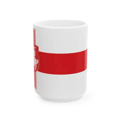 Alternative Flag of Belarus-2 (Belarus) White Coffee Mug 15oz - Go Mug Yourself