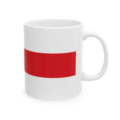 Alternative Flag of Belarus-4 (Belarus) White Coffee Mug - Go Mug Yourself