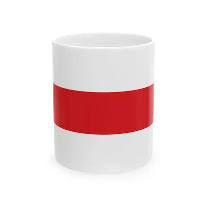 Alternative Flag of Belarus (Belarus) White Coffee Mug 11oz - Go Mug Yourself