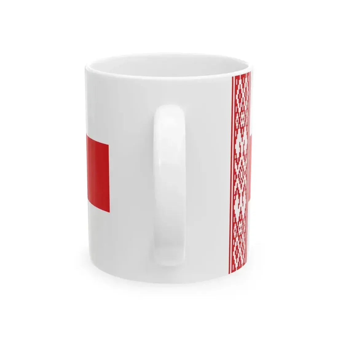 Alternative Flag of Belarus (Belarus) White Coffee Mug - Go Mug Yourself