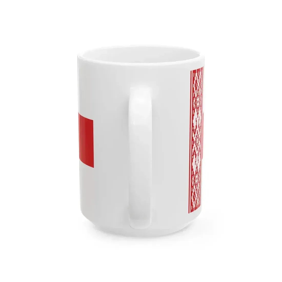 Alternative Flag of Belarus (Belarus) White Coffee Mug - Go Mug Yourself