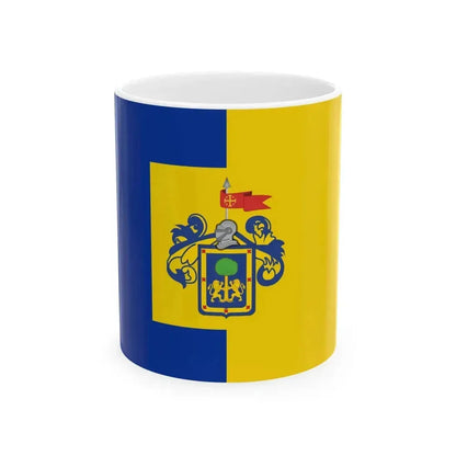 Alternative flag of Guadalajara 2 (Mexico) White Coffee Mug 11oz - Go Mug Yourself