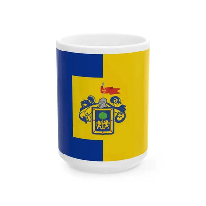 Alternative flag of Guadalajara 2 (Mexico) White Coffee Mug 15oz - Go Mug Yourself