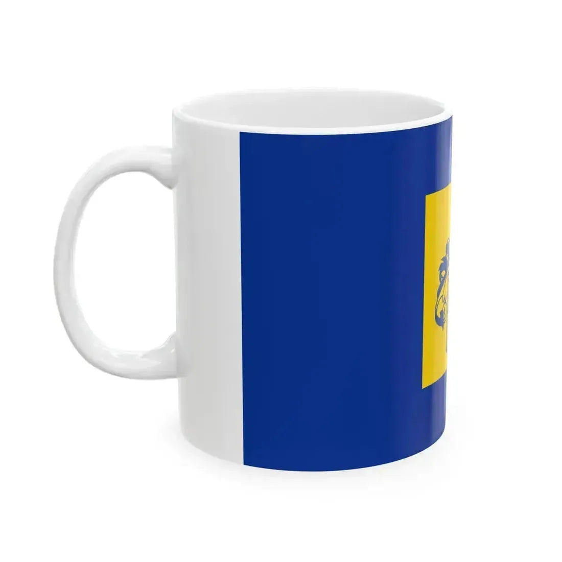Alternative flag of Guadalajara 2 (Mexico) White Coffee Mug - Go Mug Yourself