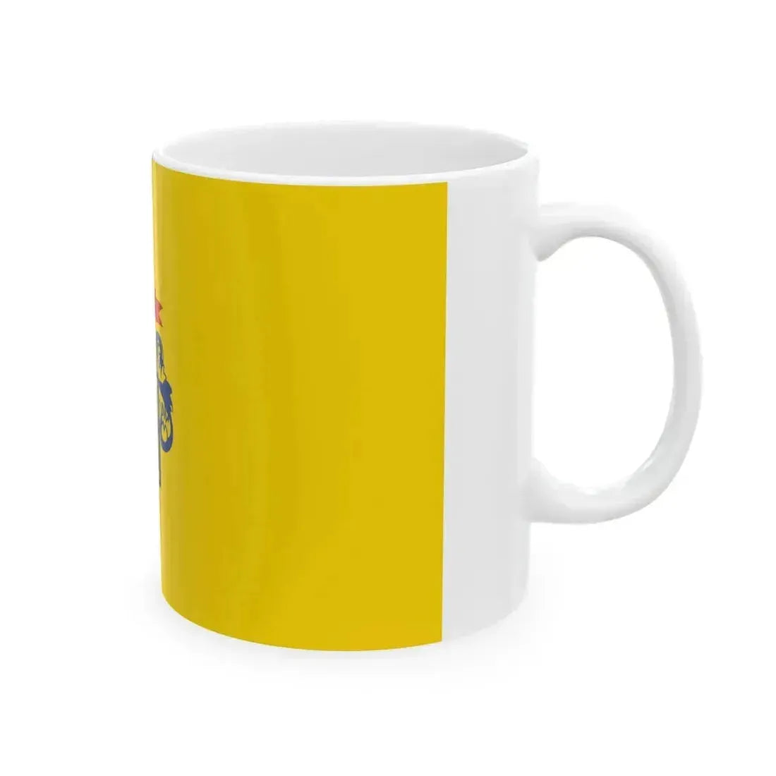 Alternative flag of Guadalajara 2 (Mexico) White Coffee Mug - Go Mug Yourself