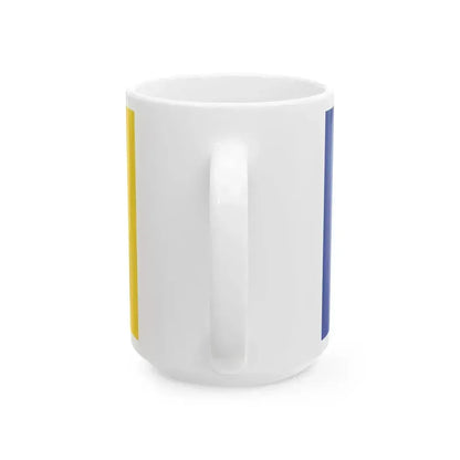 Alternative flag of Guadalajara 2 (Mexico) White Coffee Mug - Go Mug Yourself