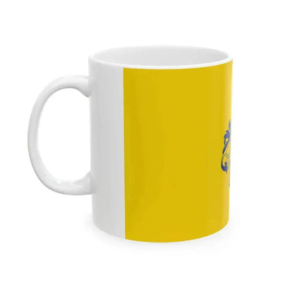 Alternative flag of Guadalajara 3 (Mexico) White Coffee Mug - Go Mug Yourself