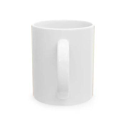 Alternative Flag of Ministry of Defense of Islamic Republic of Iran (Iran) White Coffee Mug - Go Mug Yourself