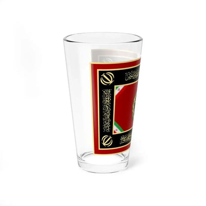 Alternative Flag of Ministry of Defense of Islamic Republic of Iran reverse (Iran) Pint Glass 16oz - Go Mug Yourself