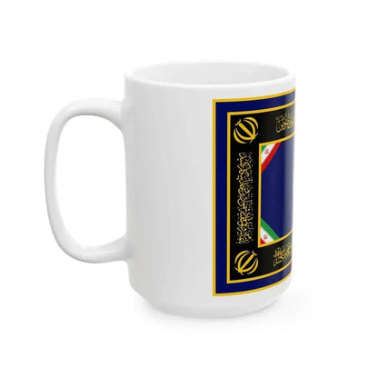 Alternative Flag of the Aerospace Force of the Guardians of the Islamic Revolution (Iran) White Coffee Mug - Go Mug Yourself