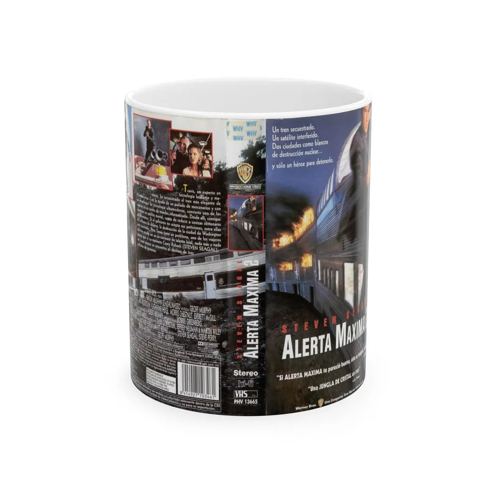 ALTERTA MAXIMA 2 (VHS COVER) - White Coffee Mug-11oz-Go Mug Yourself