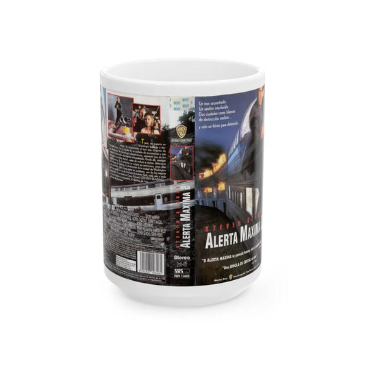 ALTERTA MAXIMA 2 (VHS COVER) - White Coffee Mug-15oz-Go Mug Yourself