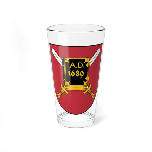 Aluksne COA (Latvia) (Coat of Arms) Pint Glass 16oz 16oz - Go Mug Yourself