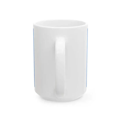 Alutaguse valla lipp (Estonia) White Coffee Mug - Go Mug Yourself