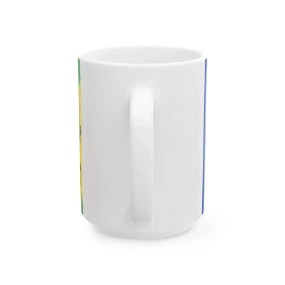 Alveringem vlag (Belgium) White Coffee Mug - Go Mug Yourself