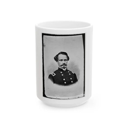 Alvin P. Hovey 002 (U.S. Civil War) White Coffee Mug-15oz-Go Mug Yourself