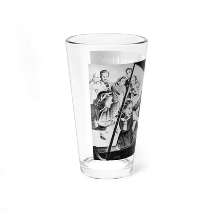 Always Belittlin, Calling All Girls, March 1946 (Magazine Illustration) Pint Glass 16oz - Go Mug Yourself