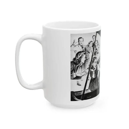 Always Belittlin, Calling All Girls, March 1946 - White Coffee Mug - Go Mug Yourself